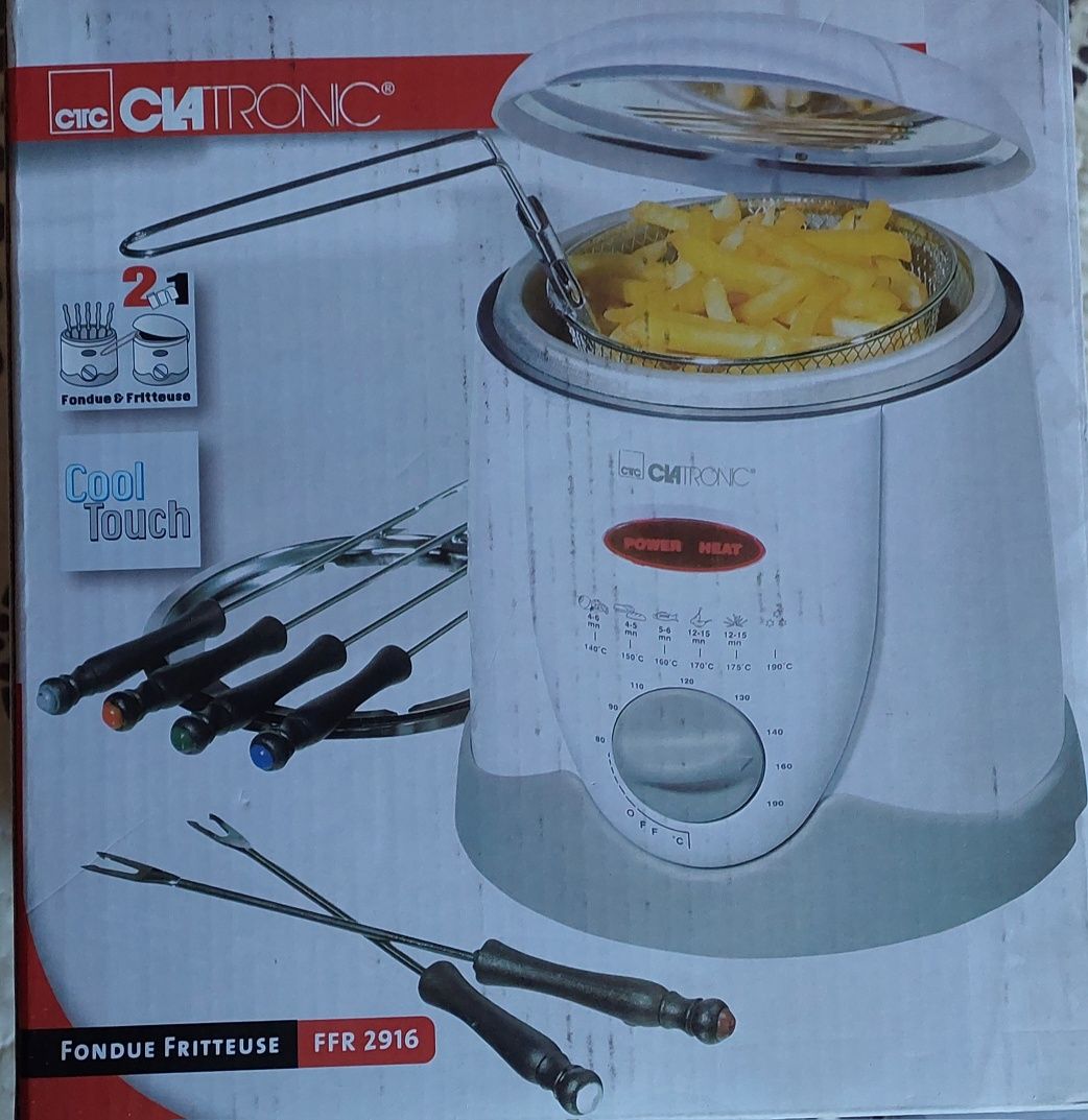 Frytkownica Clatronic, fondue 2w1  FFR 2916
