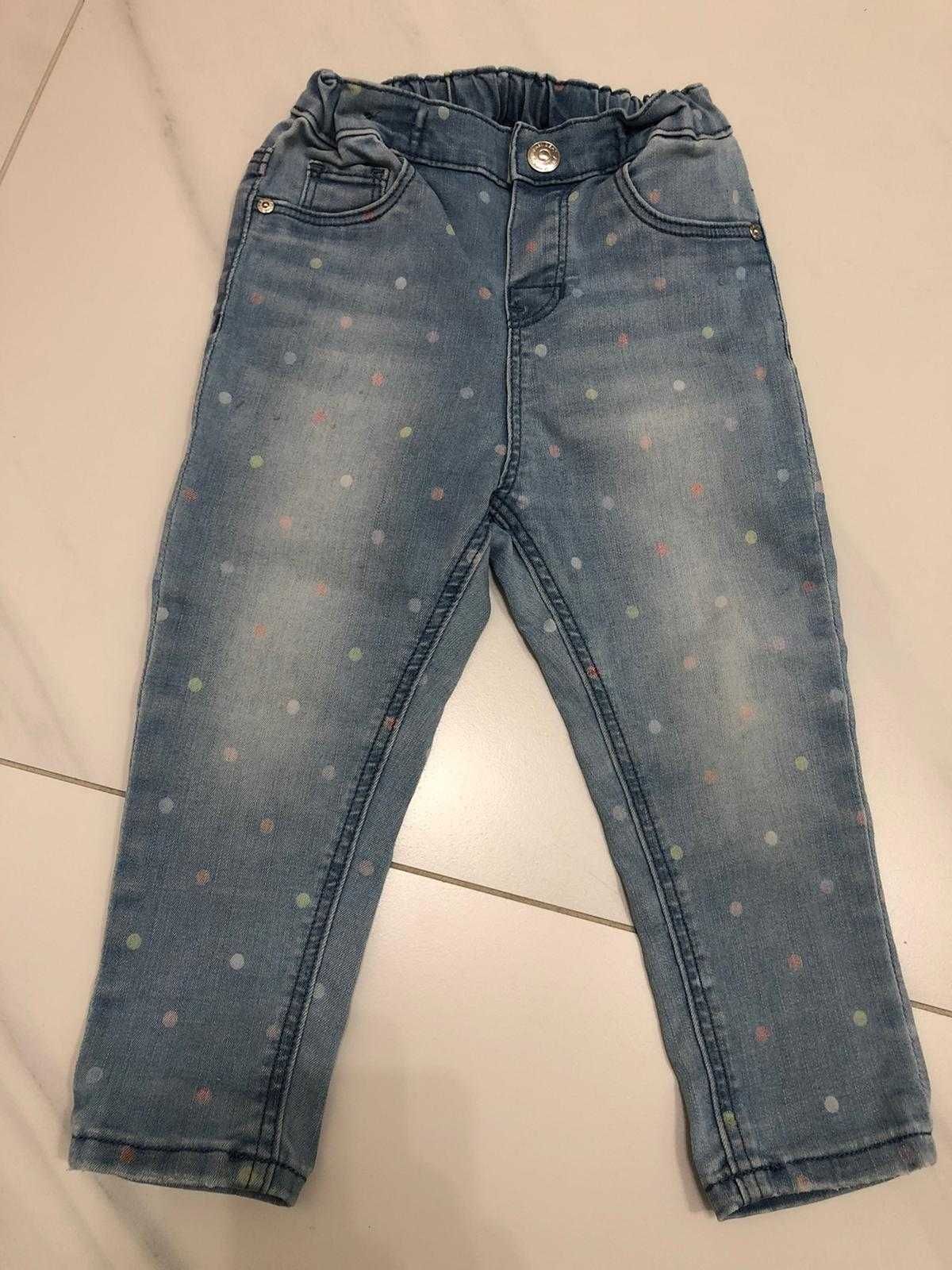 Штани джинсові ,джинси H&M на дівчинку ріст 86 см 12-18 мес