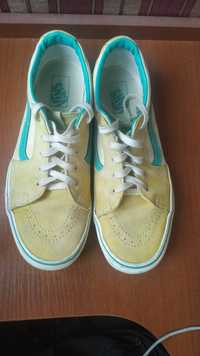 Vans Sk8 Low Checker Board Banana Cream Yellow