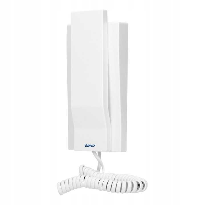 Domofon jednorodzinny / RFID / ORNO AVIOR OR-DOM-JA-928/W /2xSłuchawka