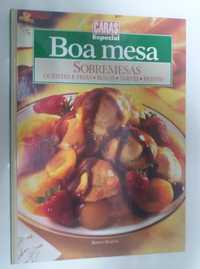 Livro "Boa Mesa" -Sobremesas