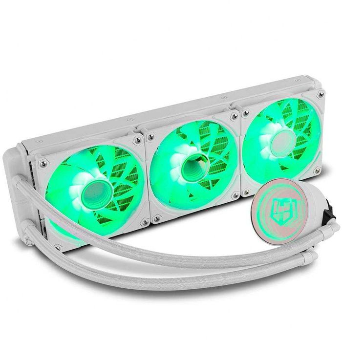 Water Cooler Nox M-360 ARGB 360mm Branco – Novo de Alta Performance