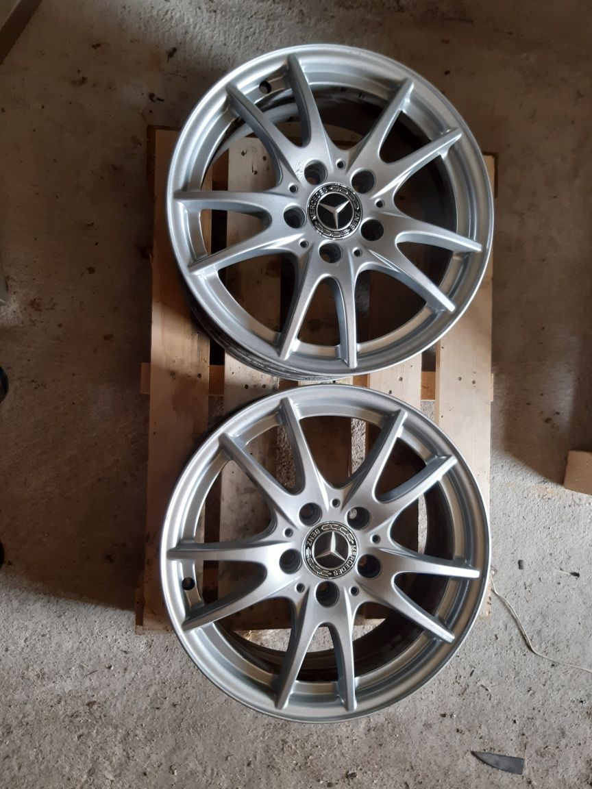 2 Jantes mercedes r16 5x112