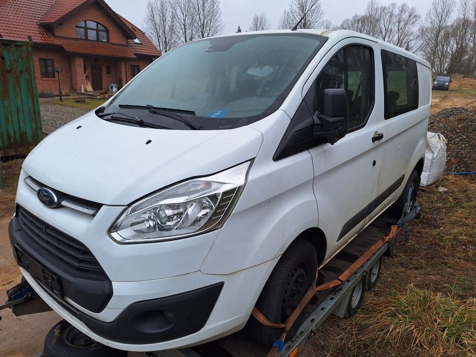 Ford transit custom 2017 2.0 130 km YMFS wszystkie części 122 przebieg