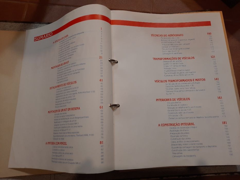 Técnicas de Modelismo - ano 1992 - 60 fascículos - COMPLETA