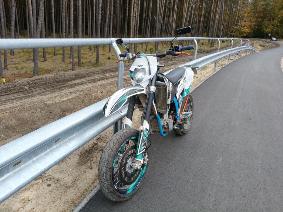 KTM EXC 450.  2008r. Kat A2 SUPERMOTO / ENDURO możliwa zamiana