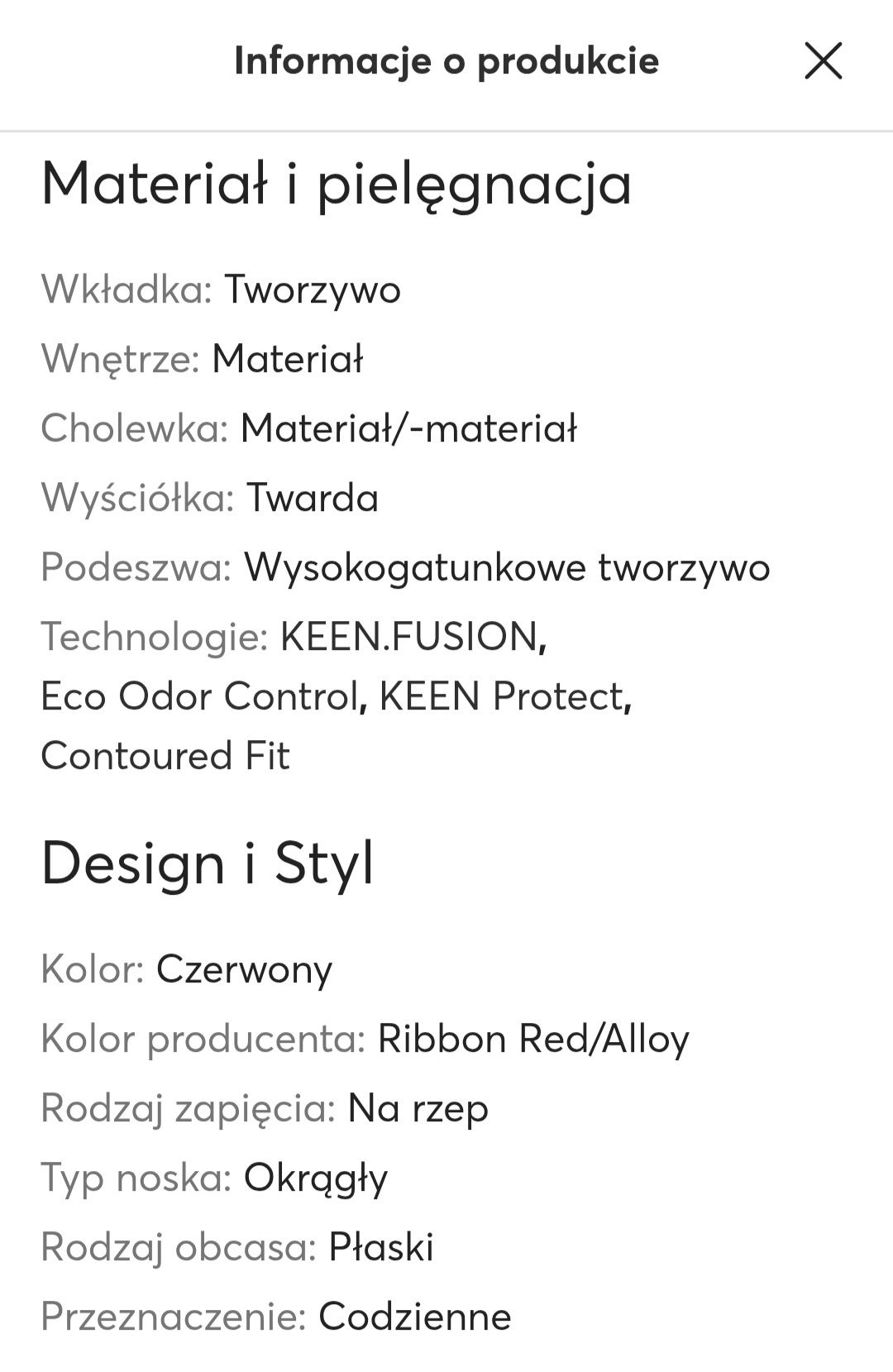 Sandałki Keen / Sandały zabudowane wodoodporne - rozmiar 29