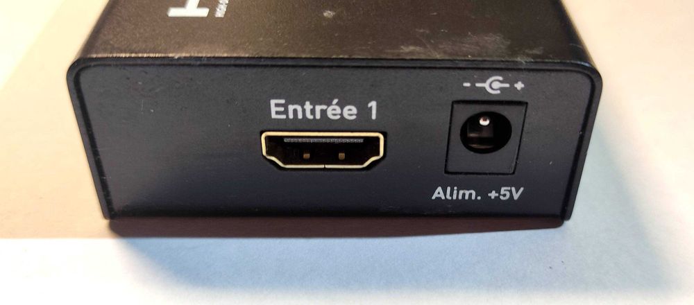 Comutador Switch HDMI 5 para 1 4K 3D