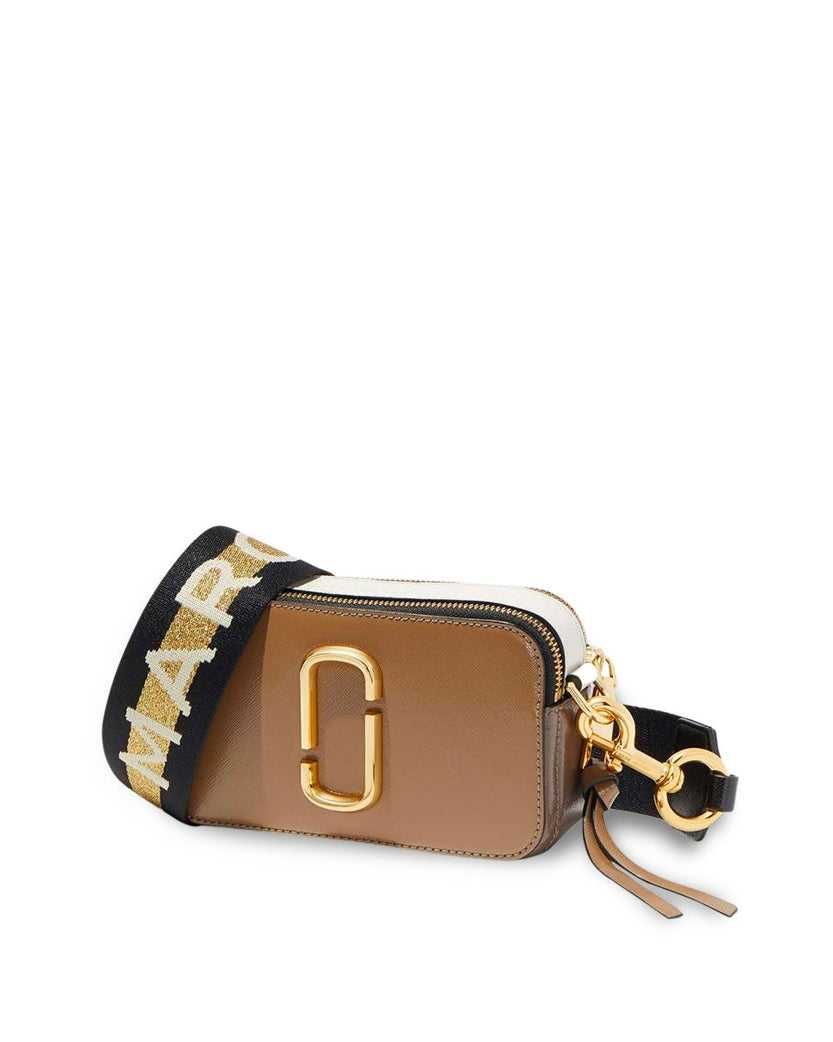 Сумка Marc Jacobs The Snapshot Logo Strap French Grey Multi