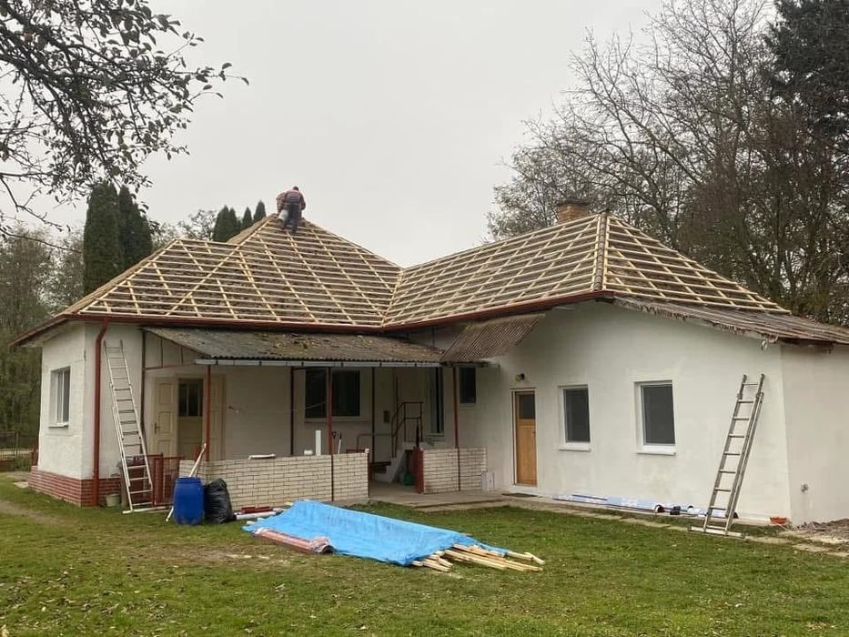 Usługi Dekarskie Kompleksowo- Montaż Dachu, Rynien i Papy oraz Naprawy
