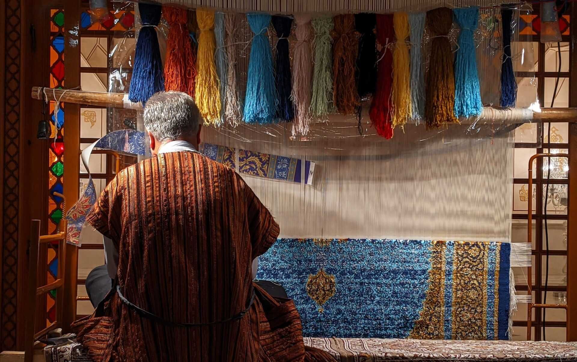 Tapete ISFAHAN Persia-Uma peça de sonho! Como novo! ORIGINAL PERSIA