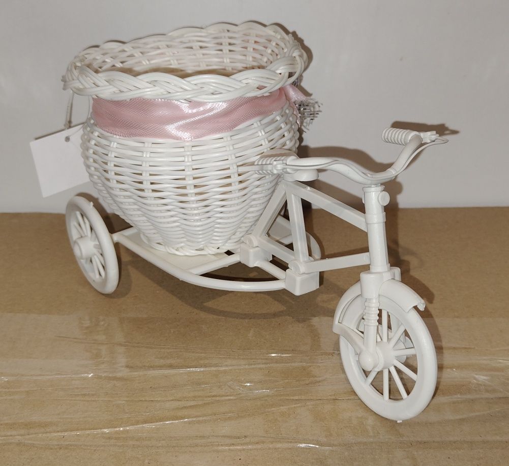 Doniczka Osłonka Ozdobna Rower 23 x 13 x 13cm