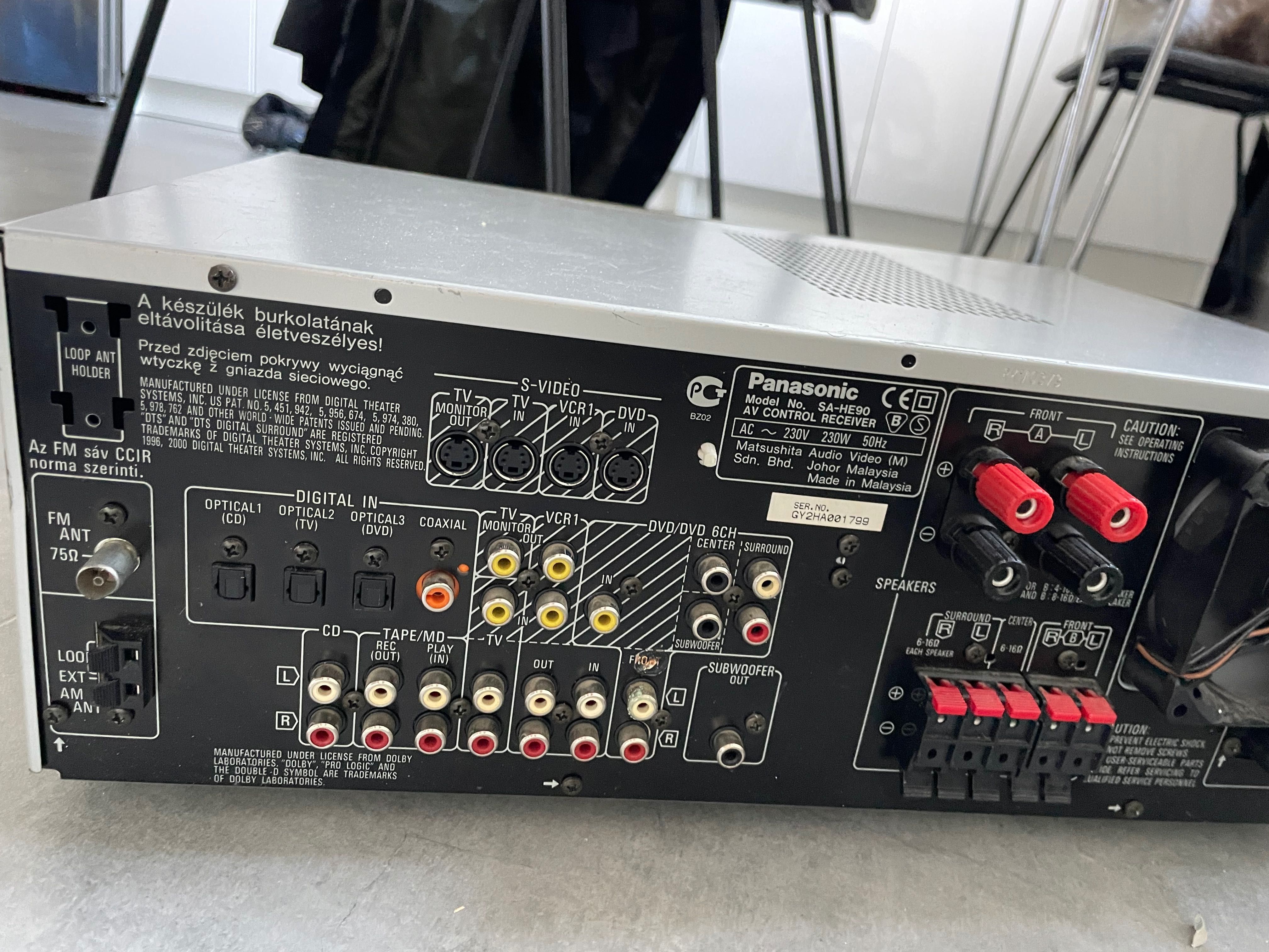 Amplituner panasonic SA-HE90