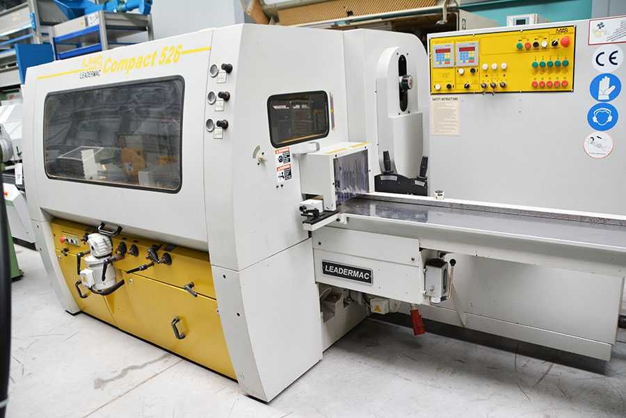 Strugarka czterostronna Leadermac Compact 526 - do mokrego