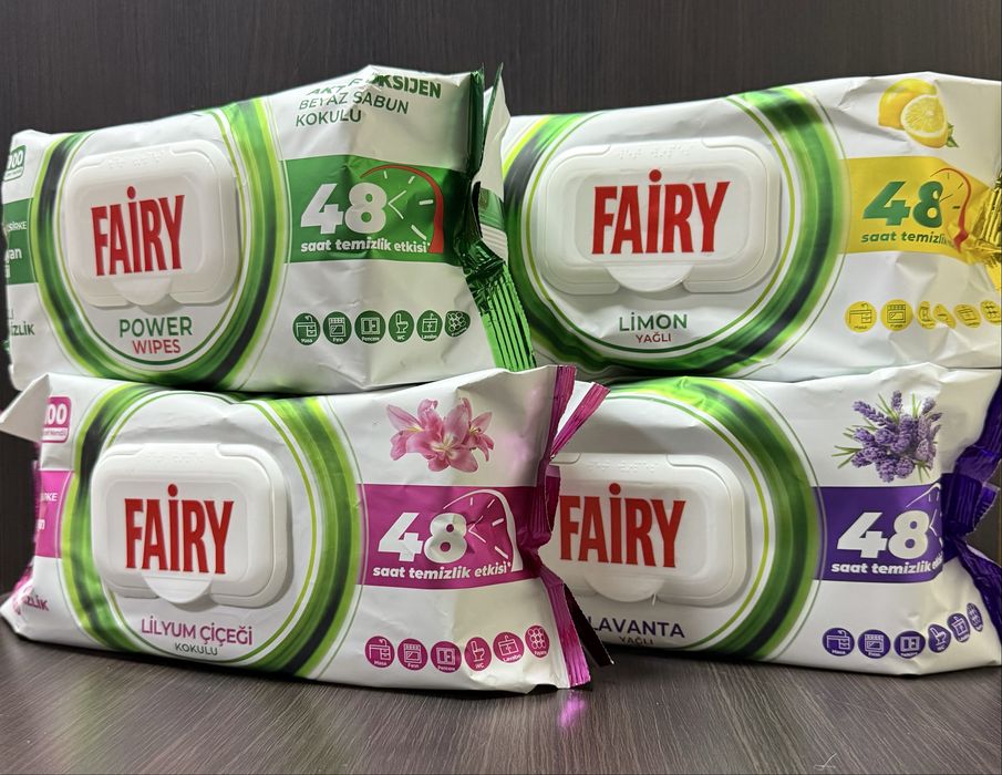 Вологі серветки для прибирання FAIRY  , CONCORD