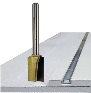 Frez 90 stopni do płyt gk gipsowych. Na wzór festool.