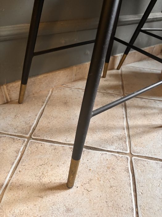 Hokery 2 szt baranek boucle