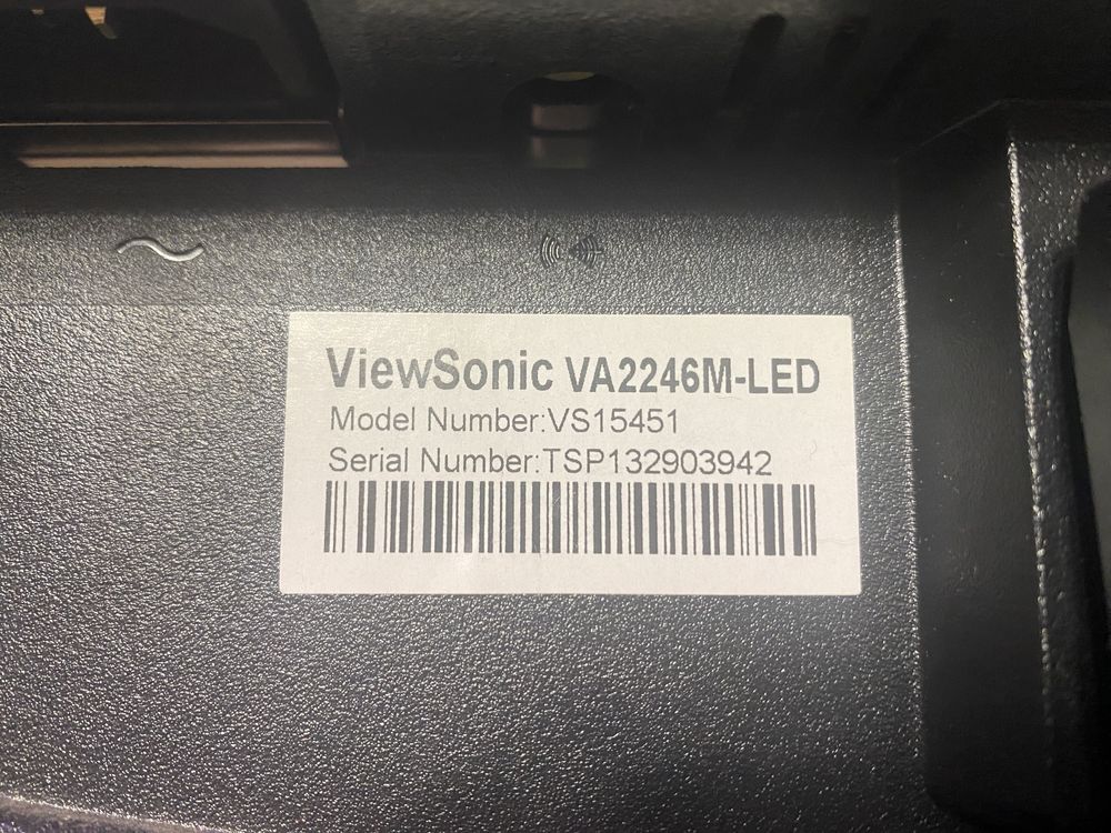 Продам новий монітор з колонками ViewSonik VA2246M-LED