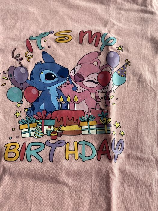 Bluzka urodzinowa Stitch r. 120