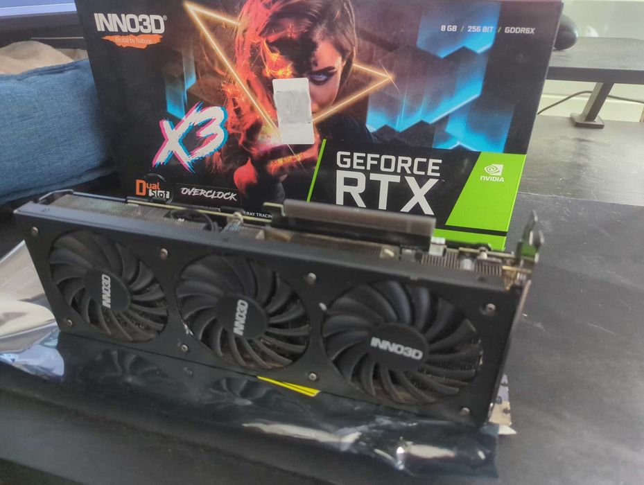 Placa Gráfica RTX 3070Ti INNO3D 8Gb