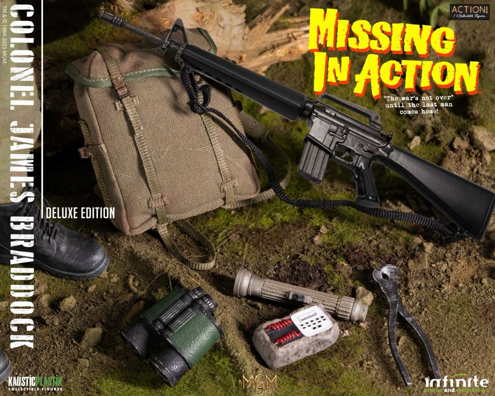 Фігурка 1/6 Missing in Action Col.JAMES BRADDOCK Chuck Norris hot toys