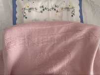 Manta benetton baby, out/inv, como nova