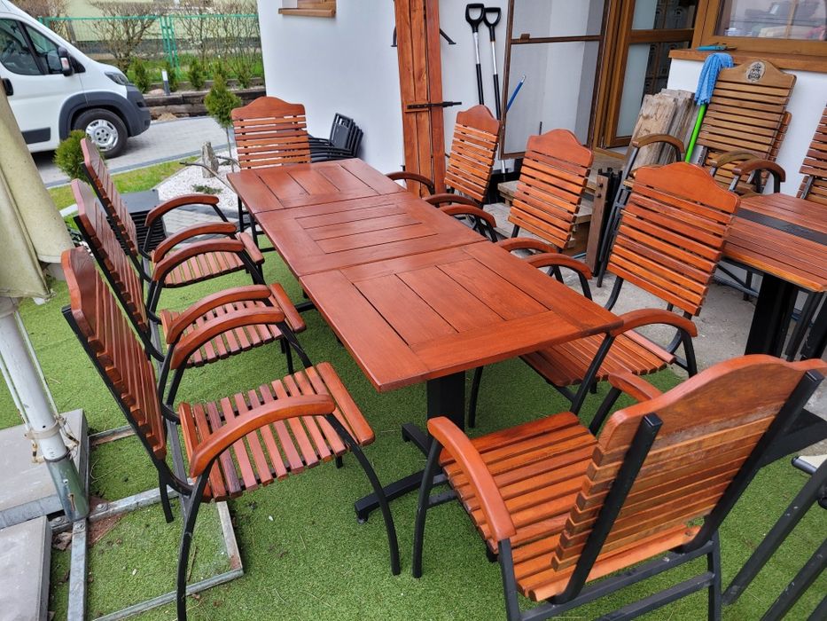 Meble ogródek piwny bar restauracja