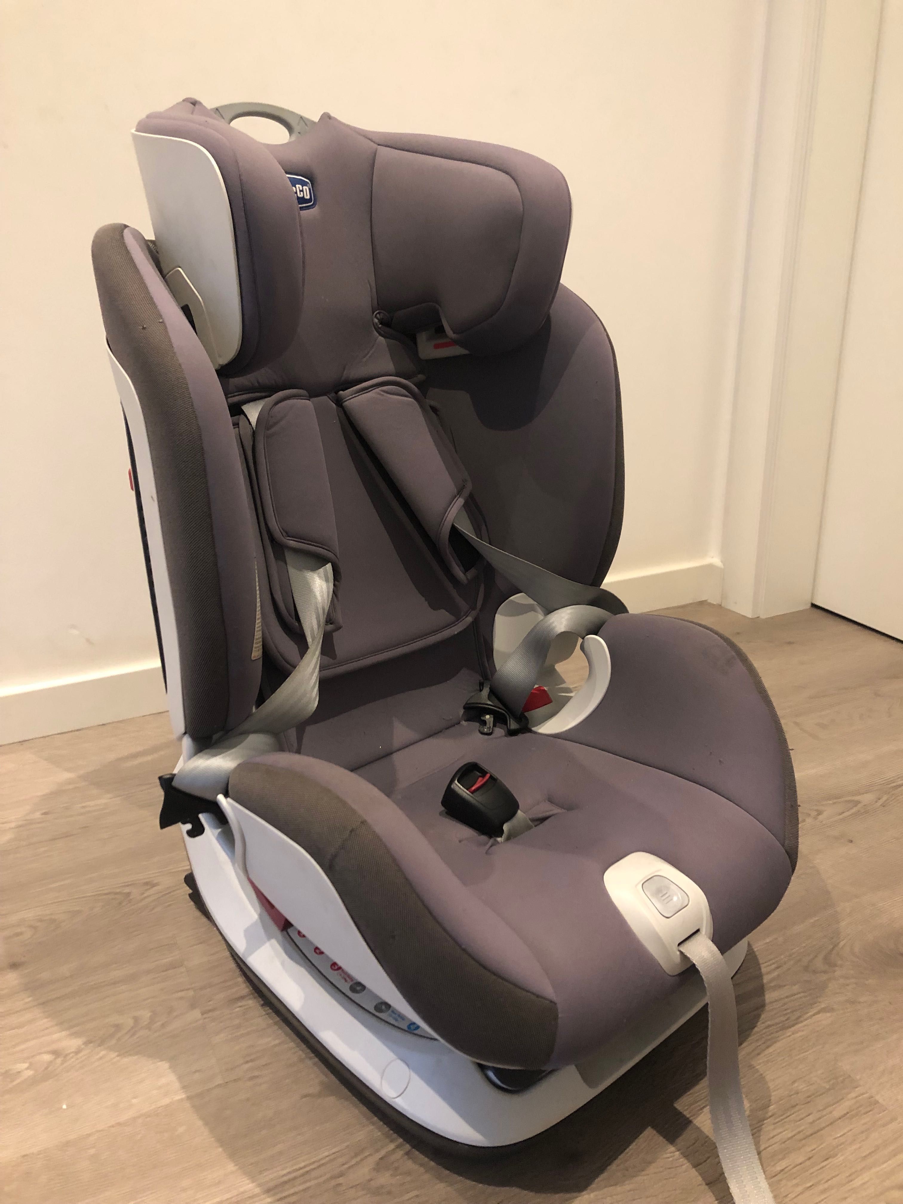 Cadeira auto Isofix Chicco Grupos 1 a 2