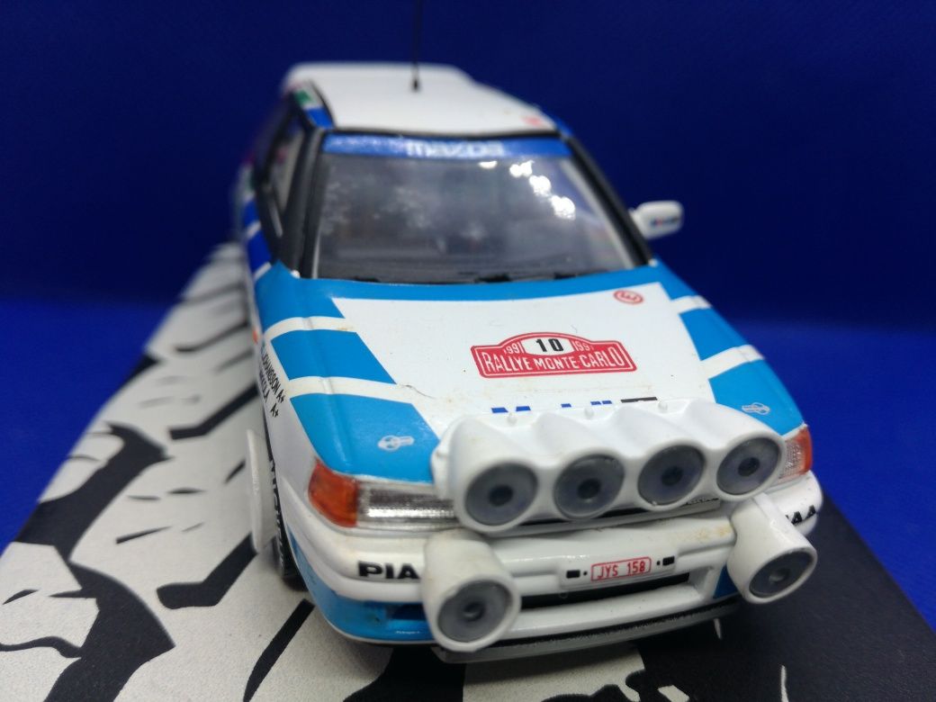 Miniatura 1/43 Mazda 323 GTX H. Mikkola RMCCarlo 1991