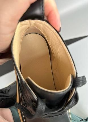 Ботинки в стиле bottega veneta