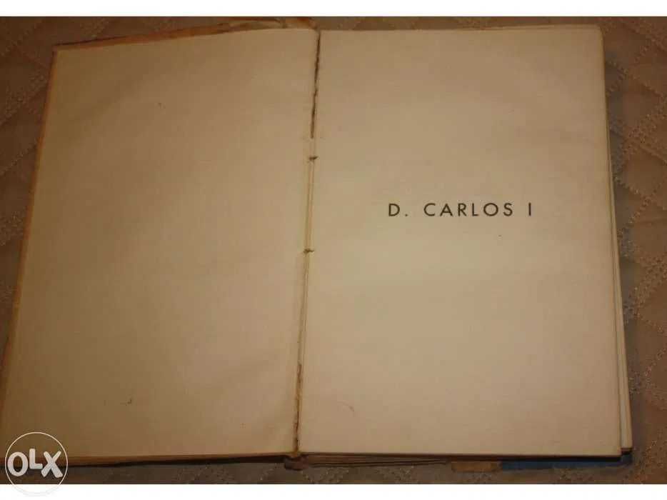 Livro-D. Carlos I por Luís Vieira de Castro de 1936