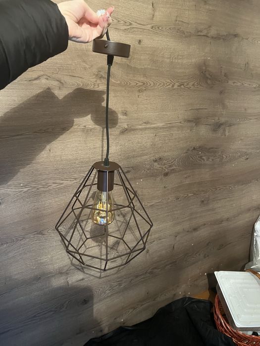 Люстра декоративна з лампочкою