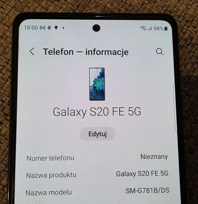Samsung Galaxy S20 FE 5G 8/256GB