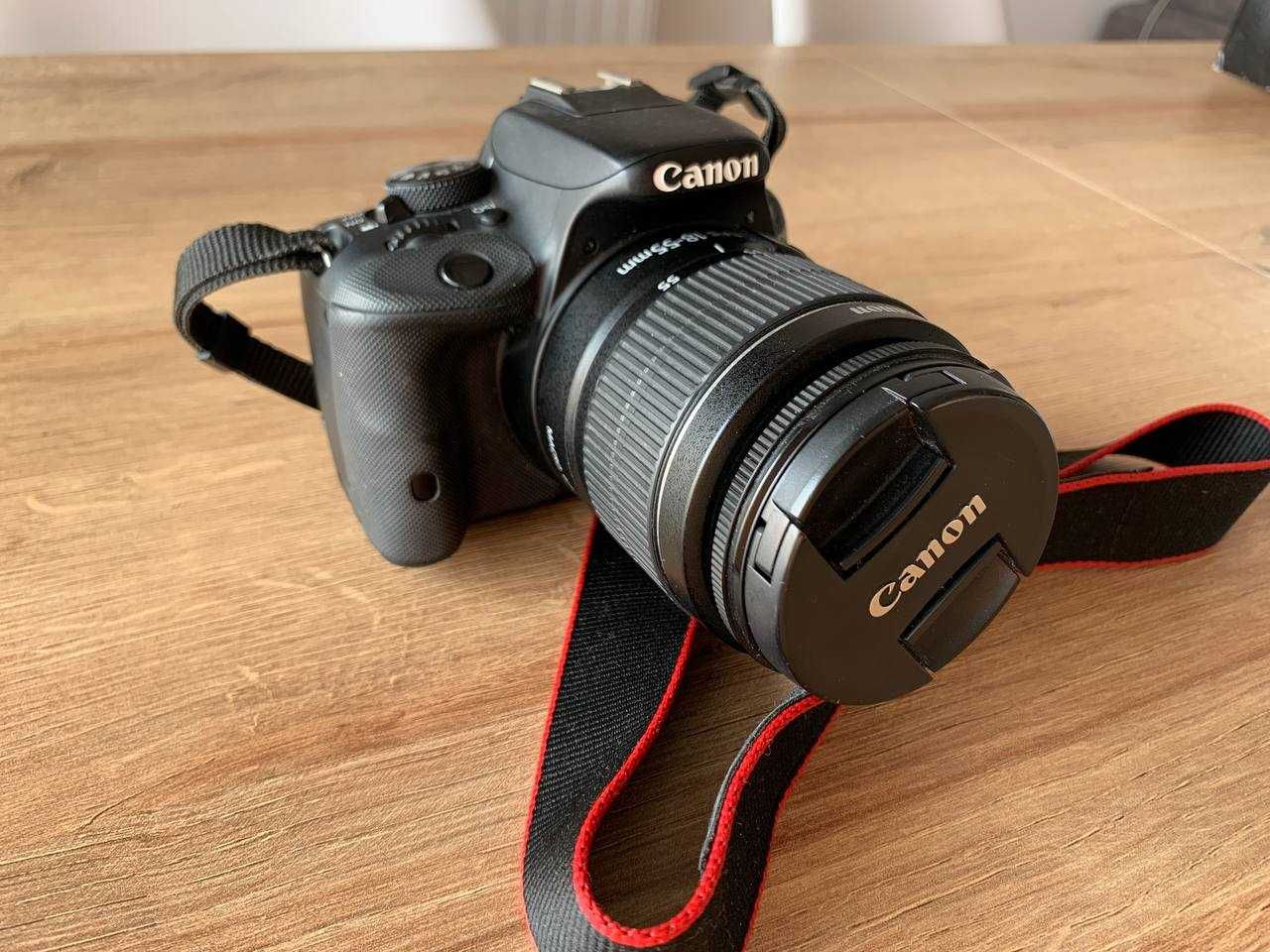 Lustrzanka Canon EOS 100D + 18-55 przebieg 54665