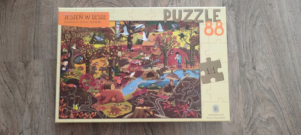 Puzzle 7 sztuk - kompletne