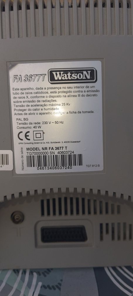 TV Watson Ecrã 37