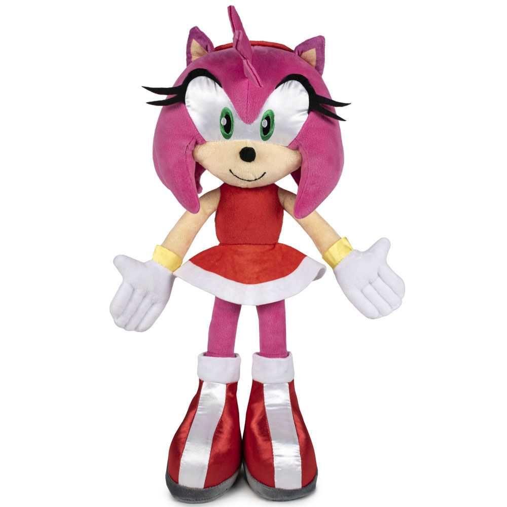 Novidade:Peluche Amy Rose Modern - Sonic2 41cm