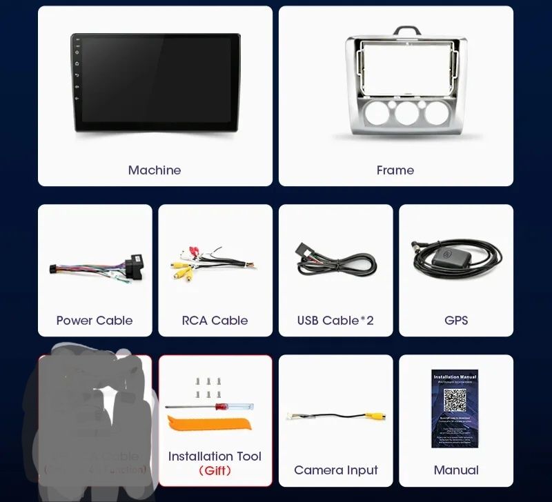 Radio Nawigacja FORD FOCUS 2004  2011 Android GPS