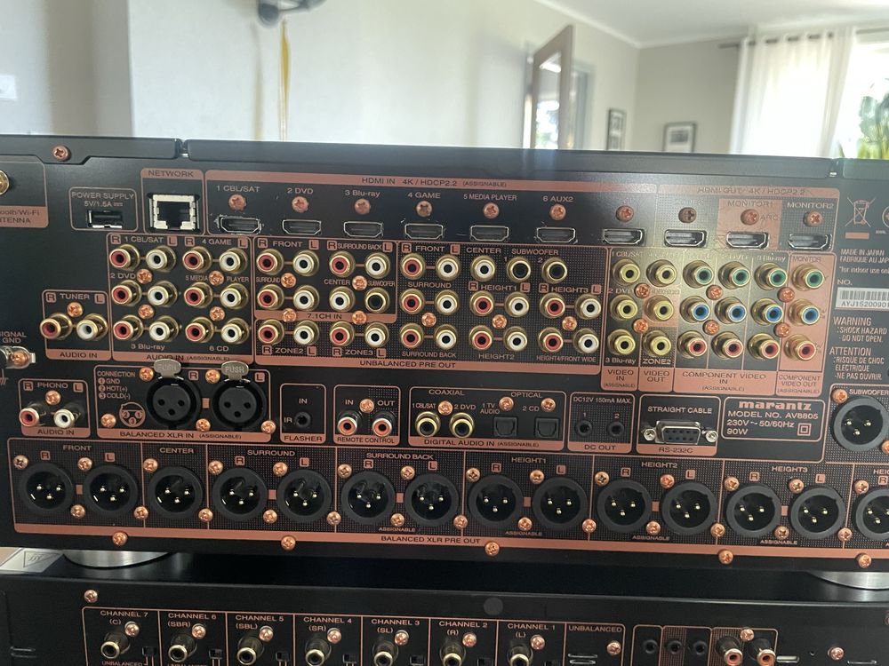 MARANTZ mm8077 + pre av8805
