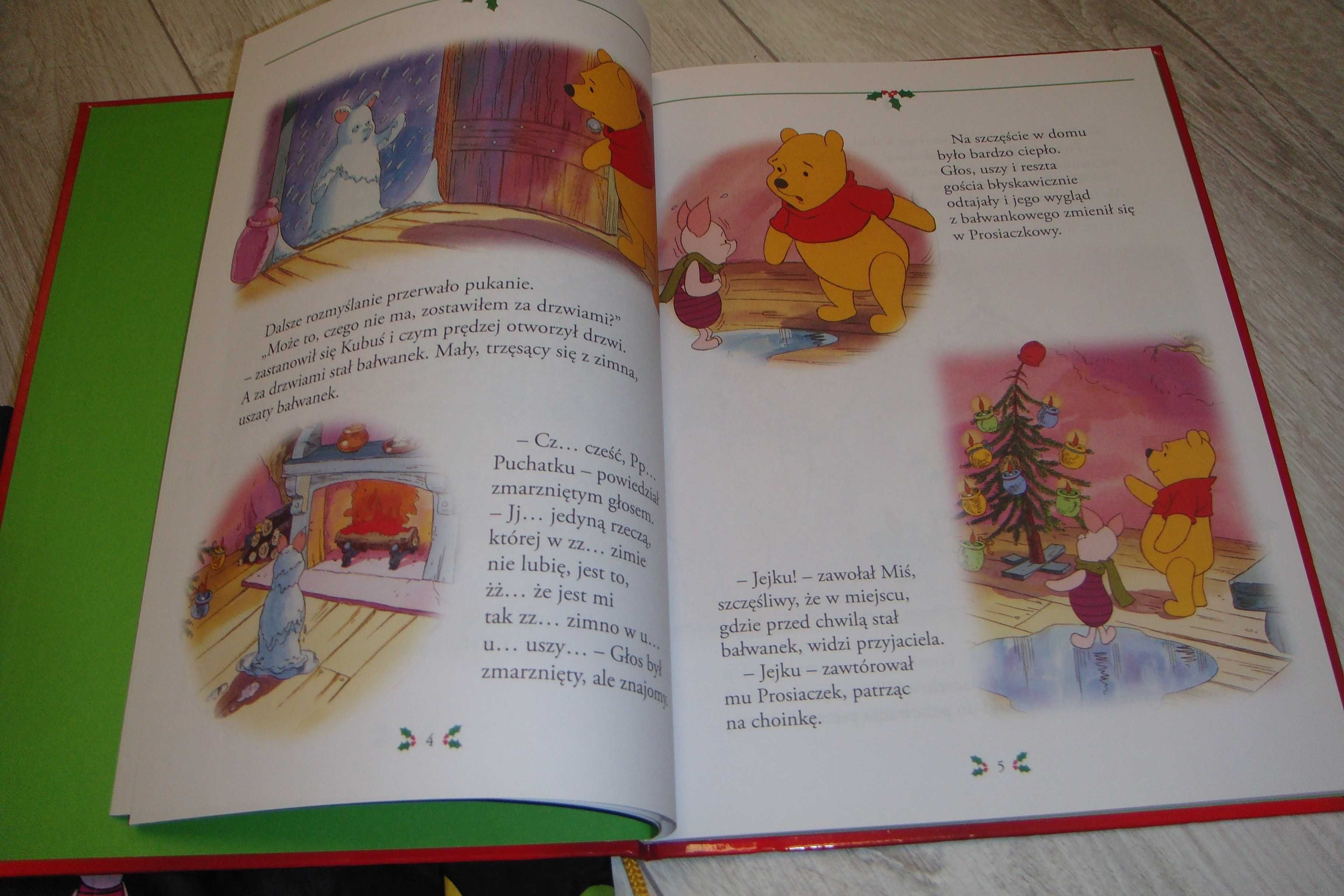 Cudowne święta Kubuś Puchatek  Gwiazdka