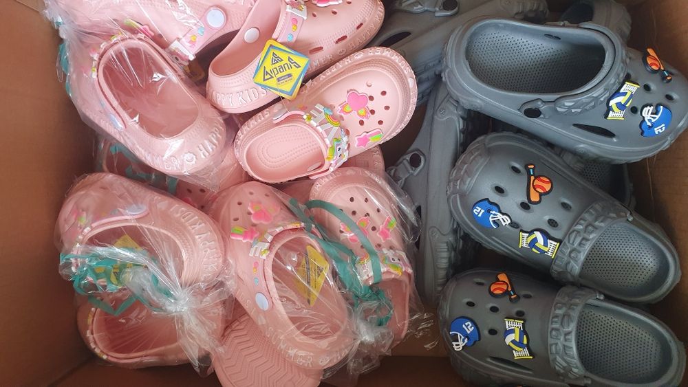 Крокси сабо дитячі для дівчинки і хлопчиків