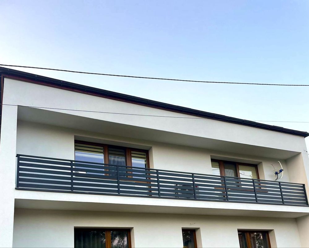 Balustrada Balkonowa Aluminium