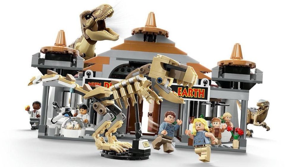 LEGO Jurassic World Центр відвідувачів: Атака тиранозавра й раптора