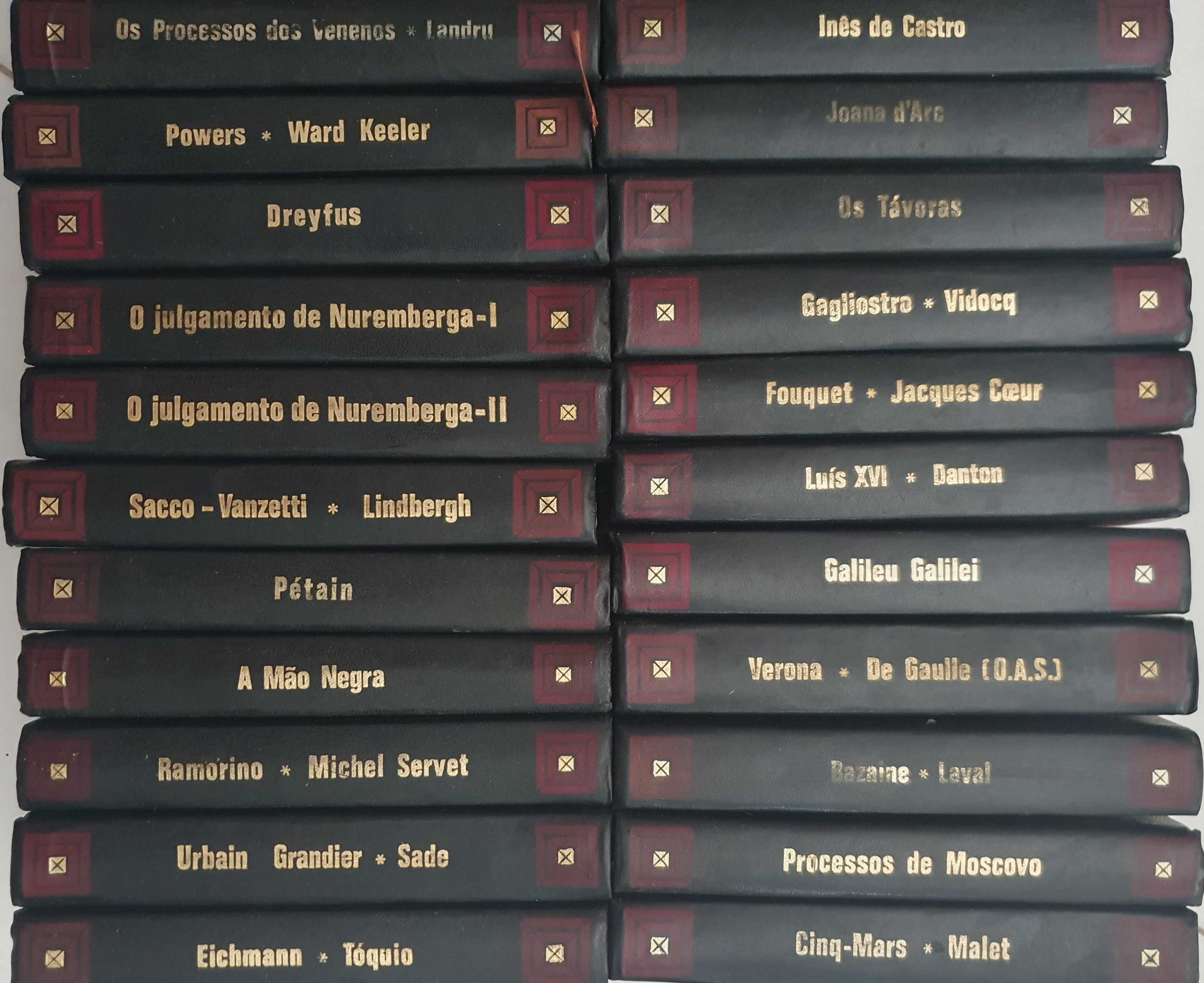 Coleção completa de 34 Livros, Os Grandes Julgamentos da História