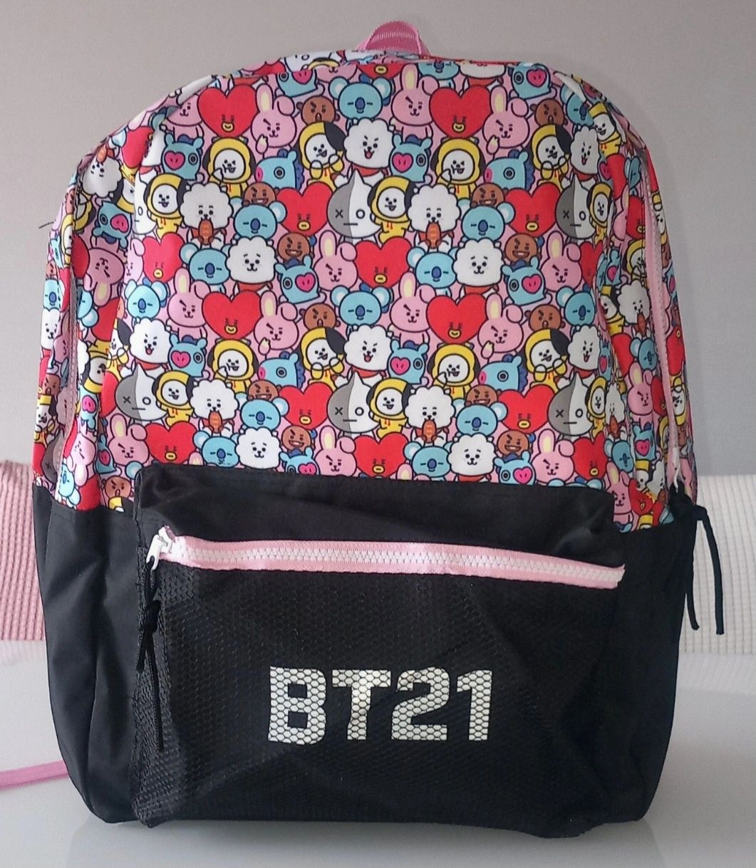 CONJUNTO ESCOLAR (mochila+estojo+lancheira)