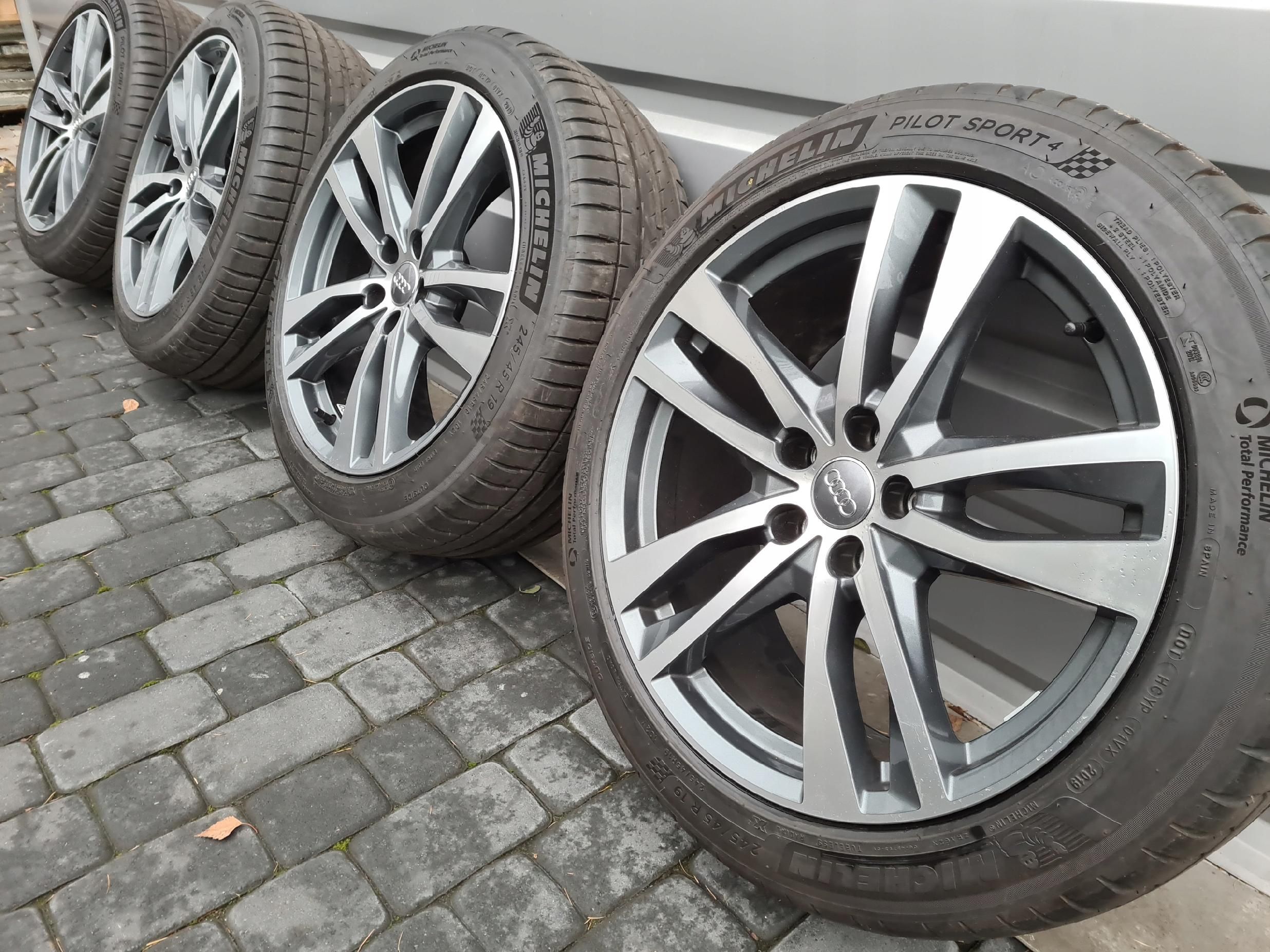 Oryginalne Felgi Audi 19 A4 A5 A6 A7 A8 Q3 Q5 Q7