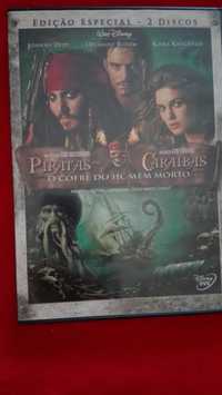 Piratas das Caraíbas 2 o cofre do homem morto, edição especial 2 dvd