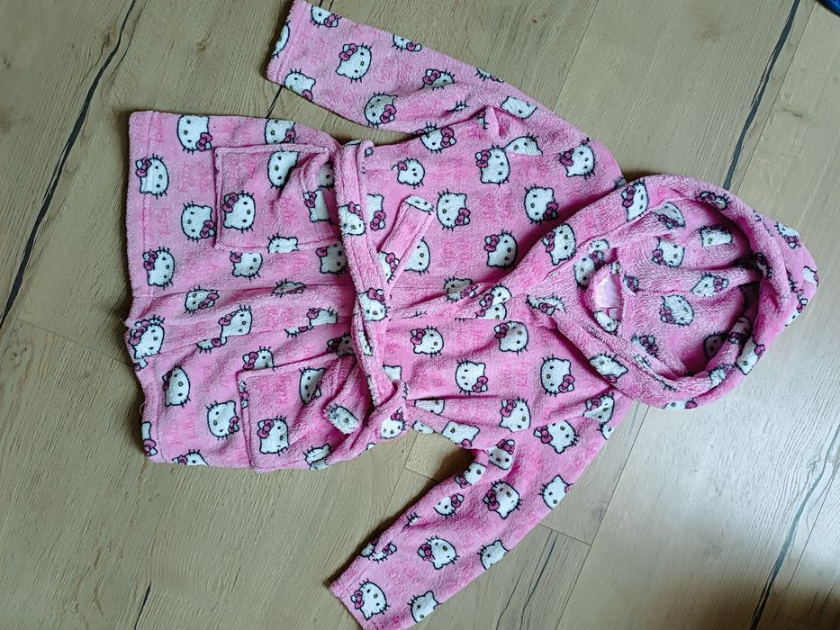 Szlafrok dziewczęcy Hello Kitty r. 104/110
