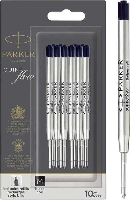 Стержень кульковий parker quInkflow сині та чорні
