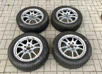 Komplet 4 opon zimowych Dunlop 205/55 R16 na felgach aluminiowych
